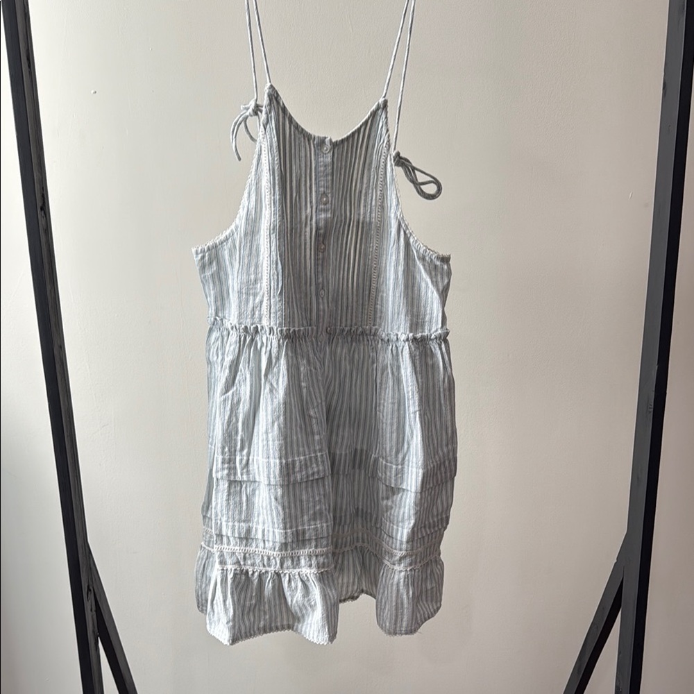 Free People Striped Sleeveless Sundress